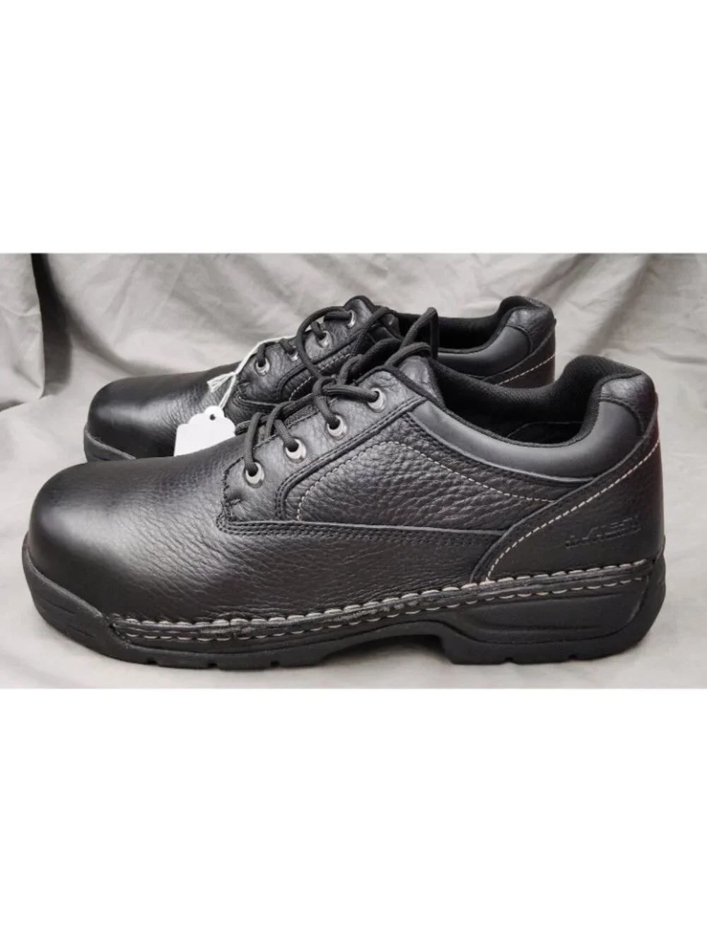 HyTest Opanka K10150 Men's 13M Leather Steel Toe Oxford Safety Work Shoes NWOB